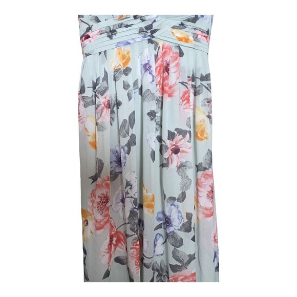 Women's - Lulus Harmonious Love Floral Print Off-the-Shoulder Maxi Dress, Small - Picture 4 of 13